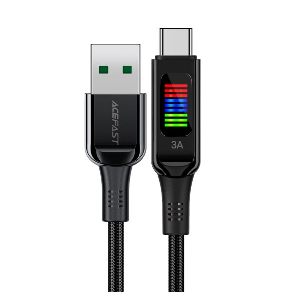USB-A kabeļa Cable-USB-C 60W ar 1