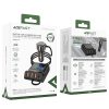 Automašīnas lādētājs 138W uzlādes stacija 6 USB melnās ostas
