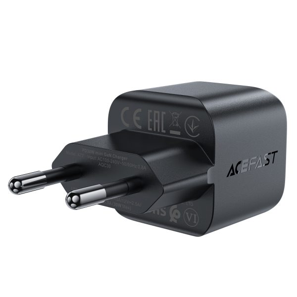 Mini lādētājs Gan PD 30W USB-C Black