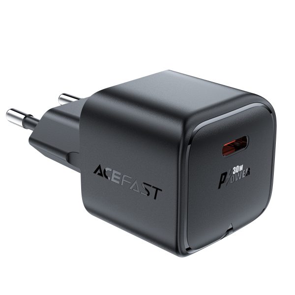 Mini lādētājs Gan PD 30W USB-C Black