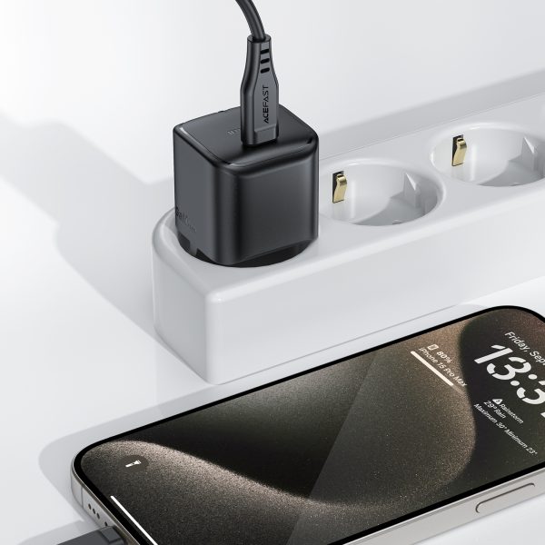 Mini lādētājs Gan PD 30W USB-C Black