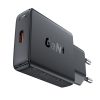Mazs plakans lādētājs GAN PD 20W USB-C melns