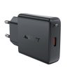 Mazs plakans lādētājs GAN PD 20W USB-C melns