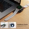 Bezvadu lādētājs SmartWatch Apple Watch USB-C Black