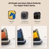 Bezvadu lādētājs SmartWatch Apple Watch USB-C Black