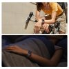 SmartWatch attēls HD kvalitātē ar funkciju, lai saņemtu JR-FT5 IP68 savienojumus sudraba