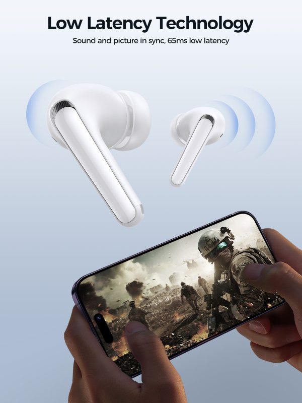 Bezvadu austiņas TWS Funpods Series JR-FB3 Bluetooth 5.3 Balts