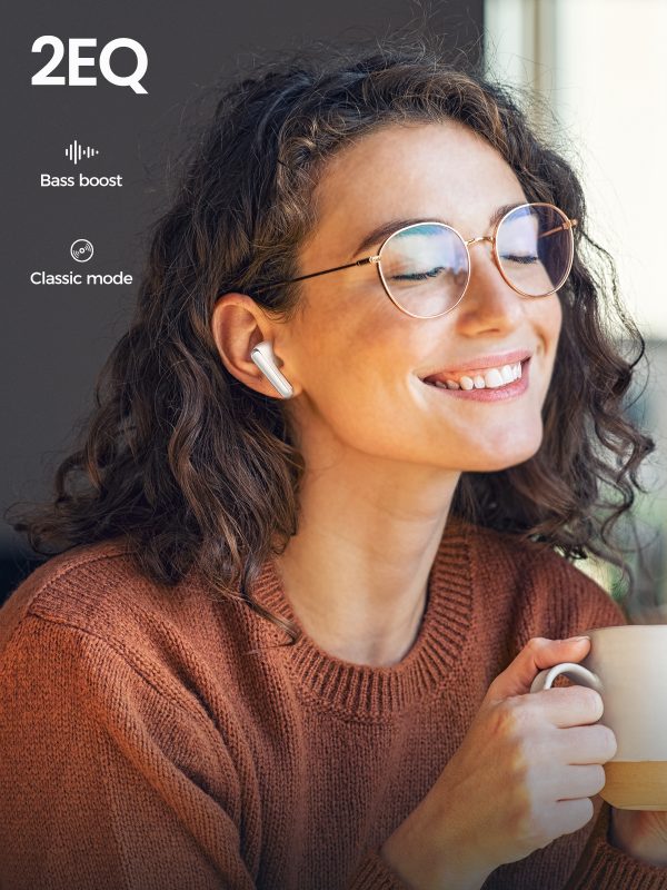 Bezvadu austiņas TWS Funpods Series JR-FB3 Bluetooth 5.3 Balts