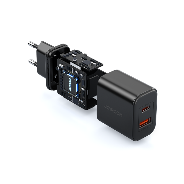 USB-A USB-C PD 20W tīkla lādētājs + USB-C JR-TCF05 USB-C kabelis