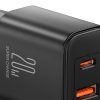 USB-A USB-C PD 20W tīkla lādētājs + USB-C JR-TCF05 USB-C kabelis
