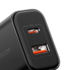 USB-A USB-C PD 20W tīkla lādētājs + USB-C JR-TCF05 USB-C kabelis