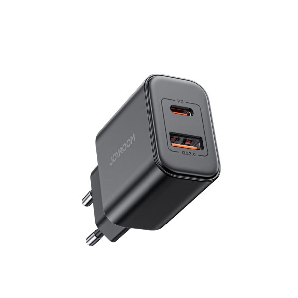 USB-A USB-C PD 20W tīkla lādētājs + USB-C JR-TCF05 USB-C kabelis