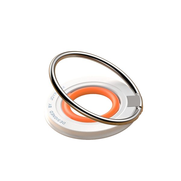 Magnētiskā magsafe zvana tālruņa turētājs oranžam pirkstam