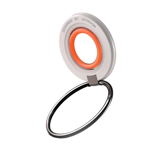 Magnētiskā magsafe zvana tālruņa turētājs oranžam pirkstam