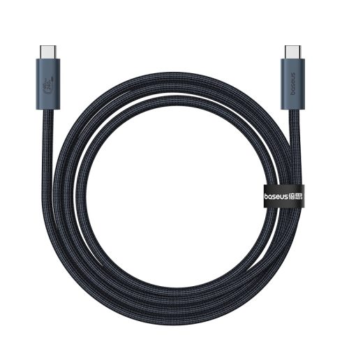 USB-C kabeļa kabelis-USB-C 240W PD 8K 60Hz 40 GB/s 1m melns