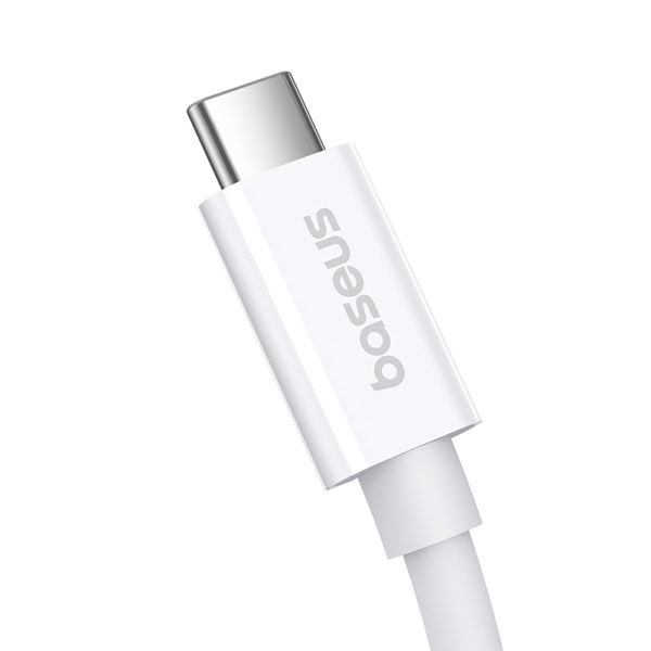 USB-C kabeļa kabelis-USB-C 240W PD 8K 60Hz 40 GB/s 1m balts