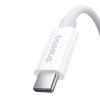 USB-C kabeļa kabelis-USB-C 240W PD 8K 60Hz 40 GB/s 1m balts