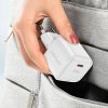 Mini tīkla lādētājs PD 30W GAN + USB-C baltais kabelis
