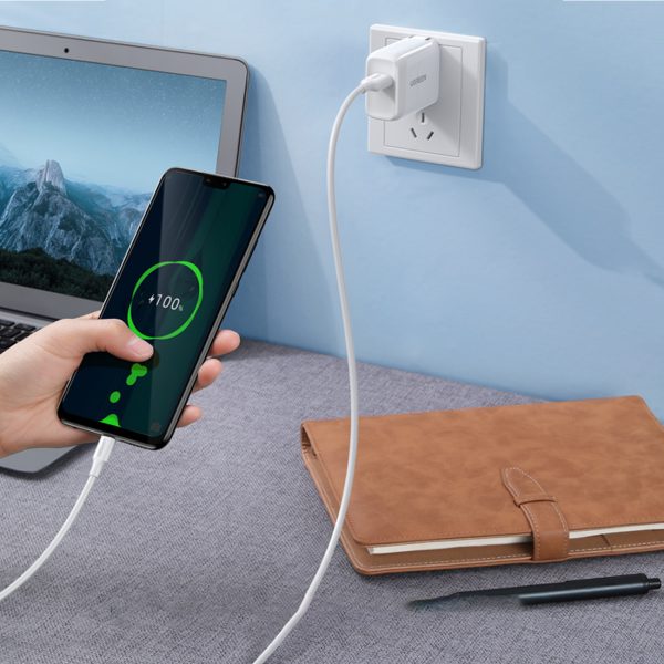 Kabelis PVC USB0 -A - Microusb 480 Mb/s 1,5m balts