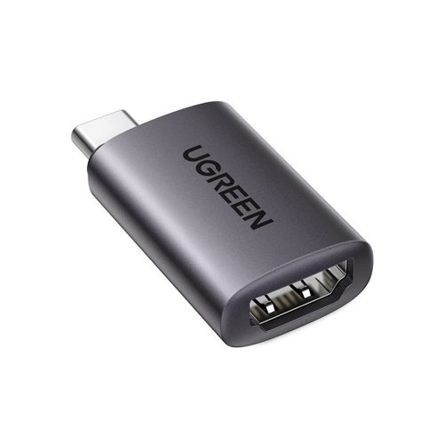 USB-C video attēla adaptera adapteris HDMI 4K pelēkā krāsā