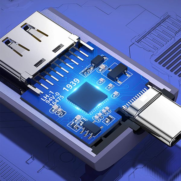 USB-C video attēla adaptera adapteris HDMI 4K pelēkā krāsā