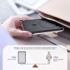 Neliela gaismas indukcija PowerBank 5000MAH MAGSAFE USB-A USB-C sudrabs