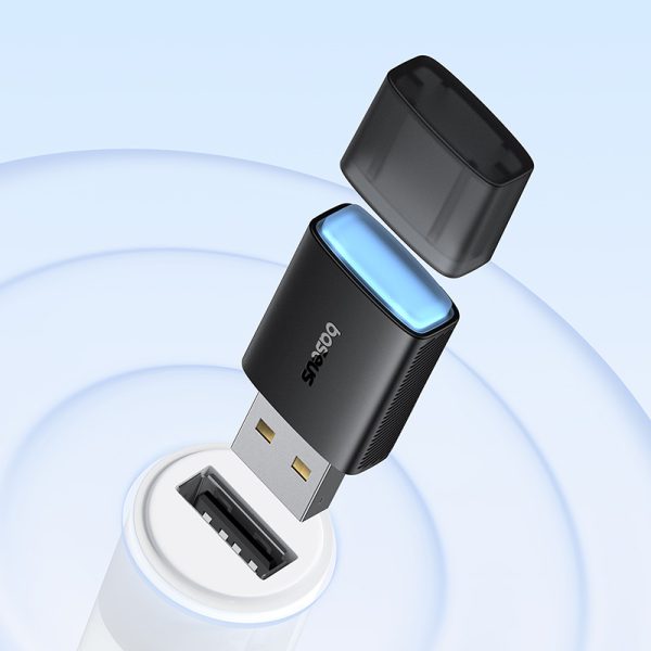Ārējā USB WiFi tīkla karte 2,4 GHz 5 GHz 650MB/s melns