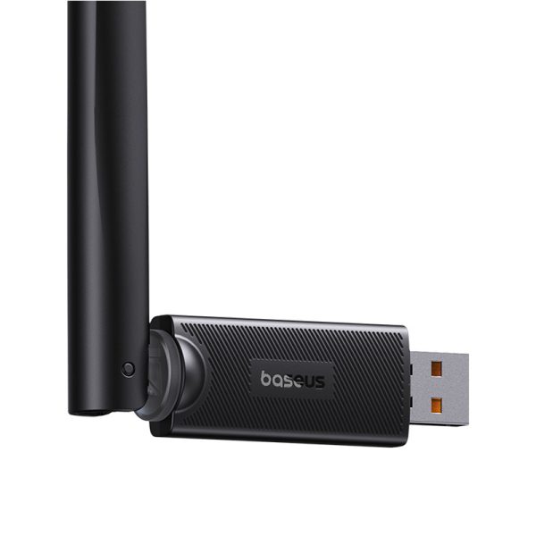 Ārējā USB WiFi tīkla karte 2,4 GHz 5 GHz 650 MB/s ar 6dbi melno antenu