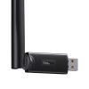 Ārējā USB WiFi tīkla karte 2,4 GHz 300 MB/s ar 6dbi melno antenu