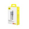 USB -C kabeļa kabelis - HDMI 8K 60Hz elastīgs elastīgs 1,5 m melns