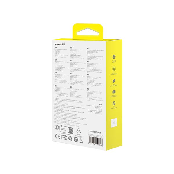 USB -C kabeļa kabelis - HDMI 8K 60Hz elastīgs elastīgs 1,5 m melns