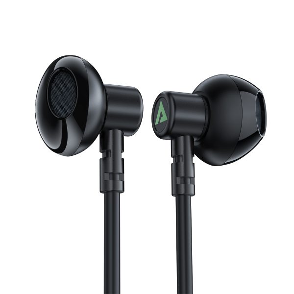 Bezvadu austiņu auss trokšņa samazināšana ENC + USB-C kabelis melns