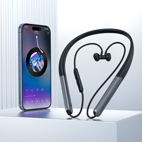 Bezvadu austiņu auss trokšņa samazināšana ENC + USB-C kabelis melns