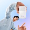 PowerBank ar 10 000 mAh 22,5W komētas sērijas displejs + USB-A Cable-USB-C 0,3 m balts