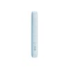 PowerBank ar 1000MAH 22.5W komētas sērijas displejs + USB-A Cable-USB-C 0,3M Blue