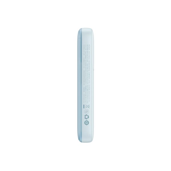 PowerBank ar 1000MAH 22.5W komētas sērijas displejs + USB-A Cable-USB-C 0,3M Blue