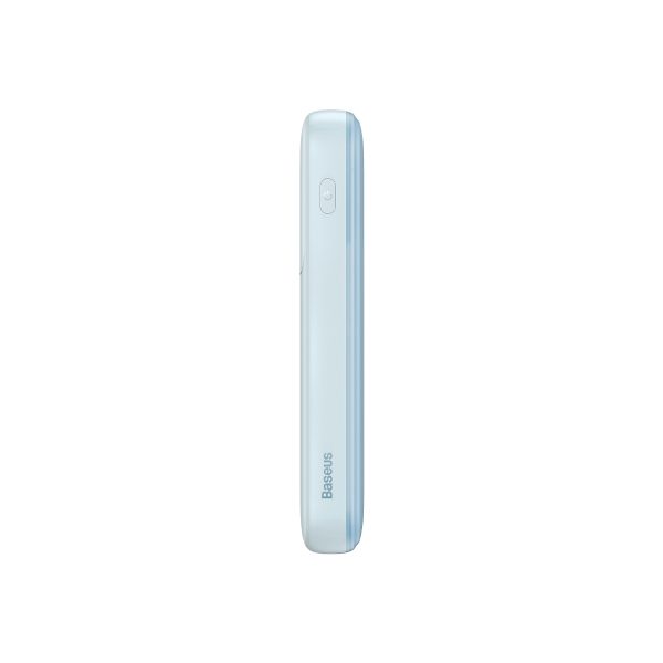 PowerBank ar 1000MAH 22.5W komētas sērijas displejs + USB-A Cable-USB-C 0,3M Blue