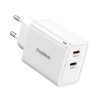 GAN 2X USB-C PD 65W PD lādētājs