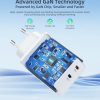 GAN 2X USB-C PD 65W PD lādētājs