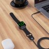 5W indukcijas lādētājs Apple Watch + USB-C melnais kabelis