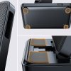 4in1 uzlādes stacija iPhone AirPods Apple Watch USB-A Folding Black Folding