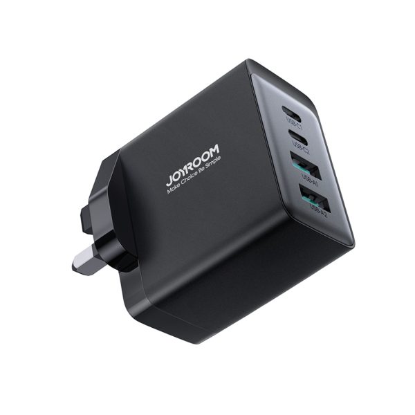 PD 67W GAN lādētājs 2X USB-C 2X USB-angļu valodas spraudnis