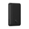 Mini PowerBank 1000mah ar indukcijas uzlādi MagSafe 15W PD QC 20W Black