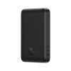 Mini PowerBank 1000mah ar indukcijas uzlādi MagSafe 15W PD QC 20W Black