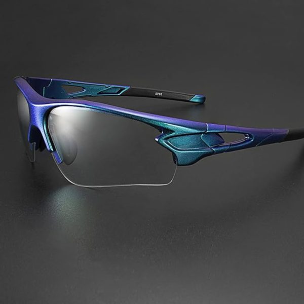 Fothromic velosipēdu brilles ar UV filtru 400 zilā krāsā