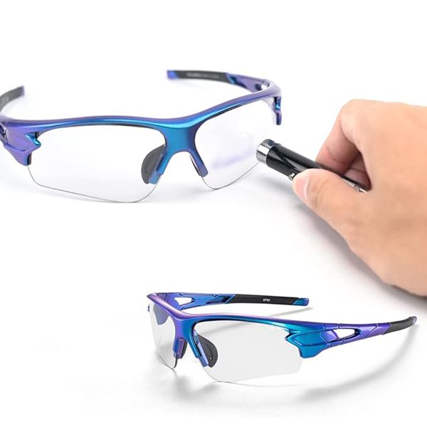 Fothromic velosipēdu brilles ar UV filtru 400 zilā krāsā