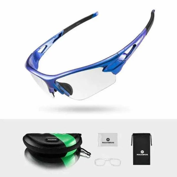 Fothromic velosipēdu brilles ar UV filtru 400 zilā krāsā