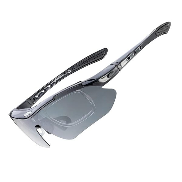 Fothromic velosipēdu brilles ar UV filtru 400 melnu