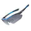Velosipēdu brilles ar polarizāciju un UV filtru 400 zilā krāsā