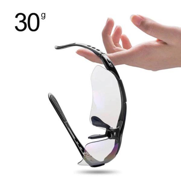 Velosipēdu brilles ar polarizāciju un UV filtru 400 zilā krāsā